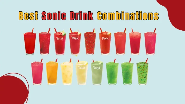 Sonic Sips: Unveiling the Best Drink Combinations and Must-Try Creations