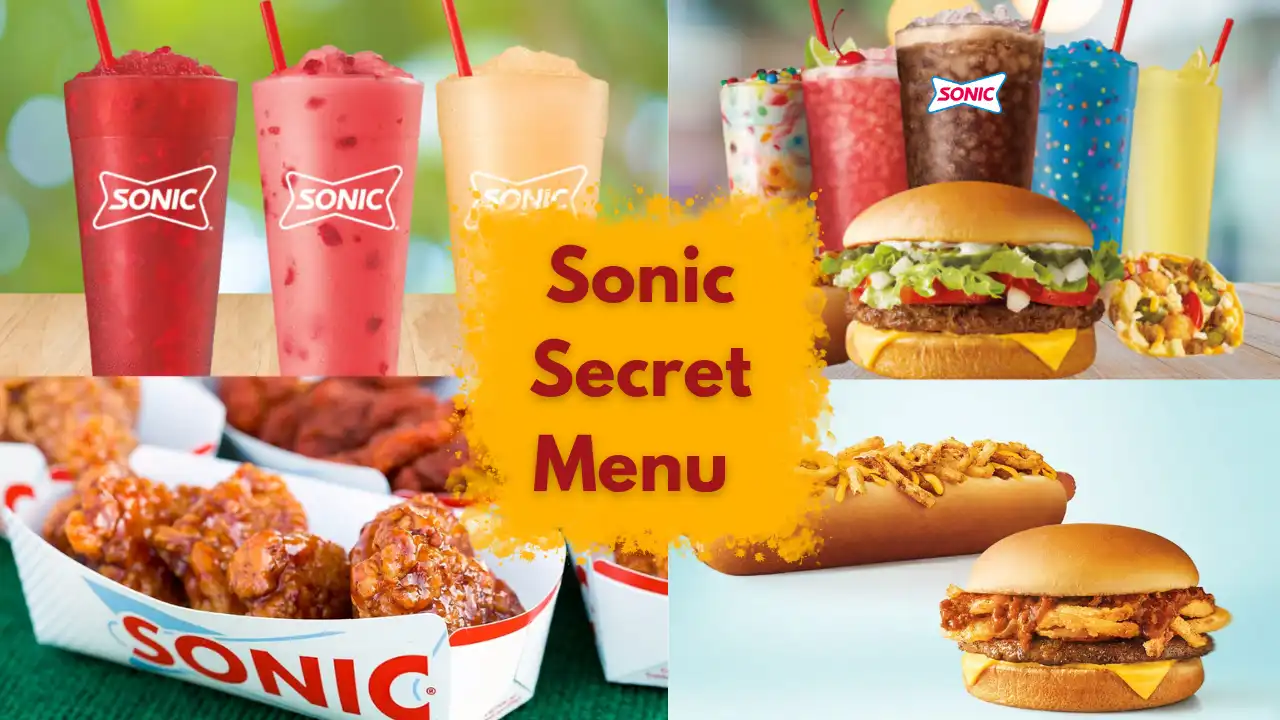 Sonic DriveIn Dive into Sonic Secret Menu Items 2024! Sonic Menu