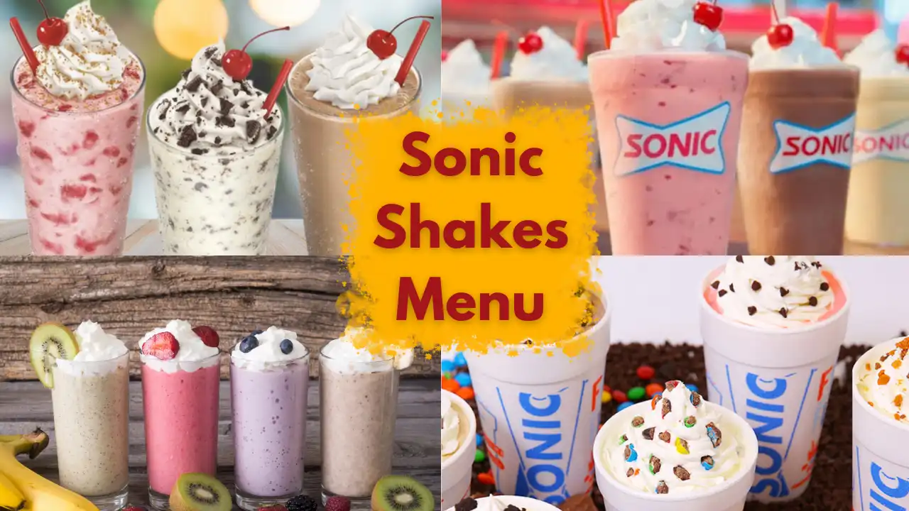 Sonic Shakes: 5 Ultimate joyful Flavors on Wheels!